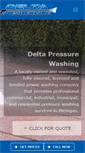 Mobile Screenshot of deltapressurewashing.com